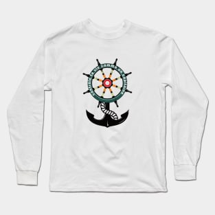 controle ta vie comme un capitaine by chakibium Long Sleeve T-Shirt